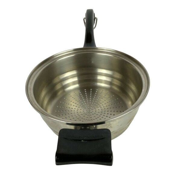 Pro Health Ultra Stainless Steel Steamer Strainer Insert Double Handles - Picture 2 of 8